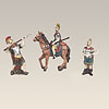 Vergrößern Legionäre im 3-tlg. Set 9 cm